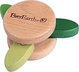 EverEarth Wooden Spinning Rattle Toy EE33579 by EveEarth [並行輸入品]
