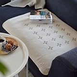 KLIPPAN/クリッパン　シュニ―ルコットン　ミニブランケット　レクタングルシャーンスンド　エクリュ