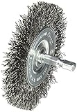 Forney 72735 Wire Wheel Brush Coarse Crimped with 1/4-Inch Hex Shank 3-Inch-by-.012-Inch [並行輸入品]