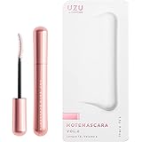 UZU BY FLOWFUSHI (ウズバイフローフシ) モテマスカラ [VOL6 - エアリーナチュラル] まつげケア 耐水性 お湯オフ アルコールフリー 低刺激性