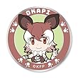 けものフレンズ オカピ ワッペン 着脱式