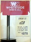 Whiteside Router Bits 1070 Straight Bit with 1/2-Inch Cutting Diameter and 1-1/2-Inch Cutting Length