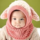 モコモコひつじさんニット帽 子供帽子　ベビー帽子　キッズ帽子　新生児帽子　ベビー ニット帽　ベビー 帽子　とんがり 帽子　ニット帽子 韓国子供服 赤ちゃん 帽子　ニット帽 キッズ　赤ちゃん ヘアバンド