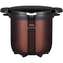 Amazon｜THERMOS 真空保温調理器 シャトルシェフ 4.5L クリアブラウン 