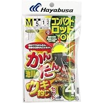 ハヤブサ６点セット Amazon.co.jp: ハヤブサ(Hayabusa) かんたんハゼ釣り胴突セット
