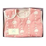 Hoppetta 6重ガーゼスリーパー ギフトセット ピンク (ベビーサイズ) 18111039