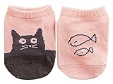 Plus Nao(プラスナオ) 靴下 ソックス フットウエア ショートソックス シンプル ショート 子供 キッズ ジュニア 男の子 男児 女の子 女児 L ピンク