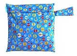Charlie Banana Washable Diaper Tote Wet Bag (Orbit) by Charlie Banana