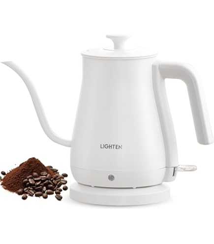 Amazon | 【サインキングダム 】電気ケトル ケトル グースネック