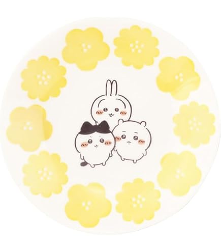 Amazon｜ちいかわ 公式ライセンス 皿 小皿 径13.5×2cm うさぎ カラーズ