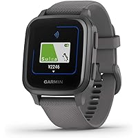 【Suica 対応】Garmin(ガーミン) Venu Sq スマートウォッチ Music保存機能 有/無 [最大10日間稼働/睡眠分析/ストレス値/BodyBattery/スマートフォンと接続で電話、メール、LINEを通知]【Android/iOS
