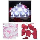 LED tightlights、乾電池式LEDキャンドルウェディングパーティー祭のデコレーション点滅電子Tealight Candle Holiday Flickering