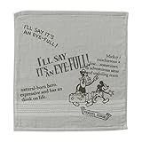 内野 ディズニー ブリュム タオルハンカチ グレー【サイズ】約34×35cm