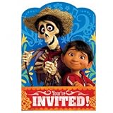 Disney&nbsp;–&nbsp;Pixar CocoムービーPostcard Invitations 8パッ...