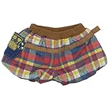 【秋冬物】 CHILD CHAMP(チャイルド チャンプ) 格子×ニットソーポシェット付きバルーンパンツ 95cm /Y NO.C-86153305