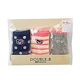 [ミキハウス] MIKIHOUSE 【ダブルＢ】 ソックスパック3足セット （11cm-21cm） 64-9616-619 白 11-13cm