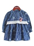 ベビー服 赤ちゃん 服 ベビー エプロン 男の子 女の子 キッズスモック　長袖 離乳食の必須アイテム！お袖もしっかり汚れガード　食事用エプロンwmtkid06 (90＃)