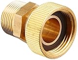 Zurn Pex QQTFC45GXPK1 1-Inch by 3/4-Inch MIP Low Lead Swivel Inlet Connection Adapter [並行輸入品]