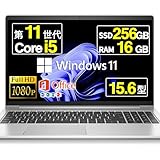 【整備済み品】 ノートパソコン Probook 450 G8 15.6インチ Core i5-1135G7 第11世代 Windows11 Office 2021搭載 Wi-Fi type-C カメラ フルHD (SSD:256GB メモリ:16GB)