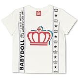 ベビードール 切替Tシャツ 子供服 130cm オフホワイト