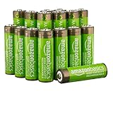 Amazonベーシック 単3形充電池 大容量 2,400mAh 充電済み 400回まで充電可能 16本パック