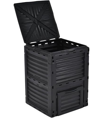 Amazon.co.jp: コンポスト 屋外 250L 大容量 生ごみ処理機 堆肥コン