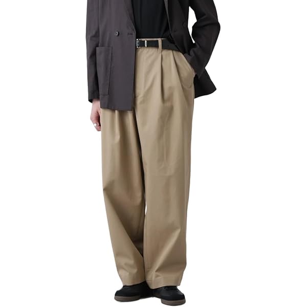 LB.02/バックシンチ付きワンタックワークパンツ LB.02/バックシンチ付きワンタックワークパンツ