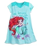 ディズニー (Disney) リトルマーメイド アリエル ナイトシャツ ネグリジェ パジャマ (130cm (アメリカサイズ7/8))