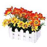 人工花の配置部屋のコンポーネントウッドフェンス花の装飾-A01