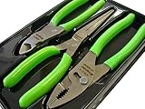 Snap-on スナップオン ペンチセット 3ピース グリーン PL307ACFG