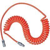 TRUSCO ウレタンコイルホース 2.4m オレンジ