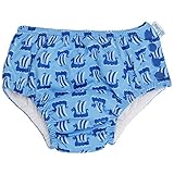 アイプレイ 水着 スイムウェア 男の子用 オムツ機能付 パンツ Lサイズ ブルーバイキングジオ 721153 Iplay