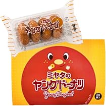 Amazon.co.jp: ミヤタ ヤングドーナツ 20袋（1袋4個入り） : 食品