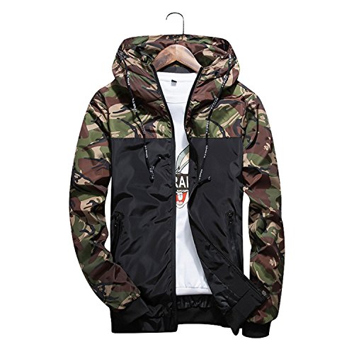 Mua 防風 登山メンズ 軽量 迷彩 ジャケット メンズ ナイロンジャケット