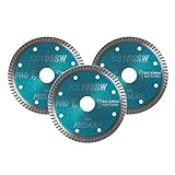KSダイヤ スーパーウェーブ KS-105SW プロ ダイヤモンドカッター 105mm（4インチ）【３枚セット】