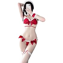 Amazon.co.jp: [Baioretto] サンタ コスプレ レディース セクシー 白 