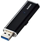 エレコム 外付けSSD ポータブル 250GB USB3.2(Gen1)対応 PS5/PS4(メーカー動作確認済) 超小型 ブラック データ復旧サービスLite付 ESD-EMN0250GBKR