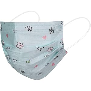 CHENSEN マスク 50枚 使い捨てマスク 不織布 マスク 果物柄 カラーマスク 可愛い マスク 保護マスク 大人用…