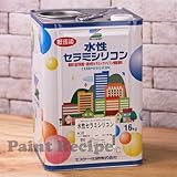 エスケー化研 水性セラミシリコン 白 16kg