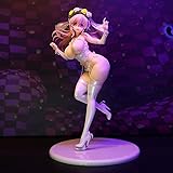 MYKING 24センチメートルジャポンセクシーガールアニメすーぱーそに子10周年記念ウェディングビキニ版PVCアクションフィギュアグッズモデルのおもちゃのためのギフト