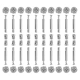 BCPのセット20合金家具コネクタ0.55 " Diaカム継手pre-insertedナットDowels