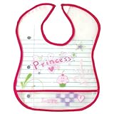 Luvable Friends Waterproof Feeder Bib with Crumb Catcher Pocket, Princess by Luvable Friends