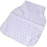 ブルーム お花畑ガーゼ/水玉ガーゼ ベビー汗取りインナー (水玉イエロー)