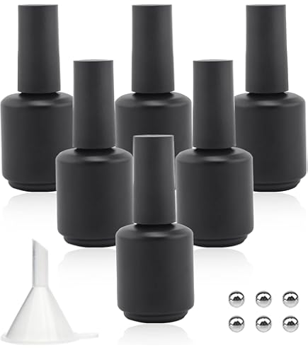 Amazon.co.jp: Agidea 空のジェルネイルポリッシュボトル 空の