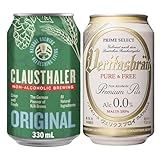 本場ドイツノンアルコールビール飲み比べセット ヴェリタスブロイ330ml１ケース＋クラウスターラー330ml１ケース