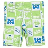Disney pixar MONSTERS キッズ用サーフパンツ水着 sw1799 100cm グリーン