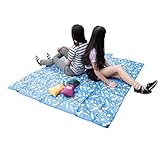 ベビージム プレイマット 可愛い お片付けマジックシート 赤ん坊/お子供 ゲームマット 遊びマット お洒落 プレイマット レジャーシートシンプル 耐磨・防水・軽量 折り畳める ピクニックシート 大判 