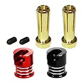 ヨーロピアンコネクター5mm(オスX2)ステップヒートシンクキャップ付き