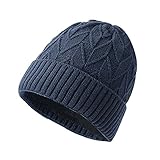 ビーニー帽子スカルキャップPlush裏地for Men and Women