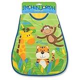 Stephen Joseph Wipeable Bib, Monkey by Stephen Joseph [並行輸入品]